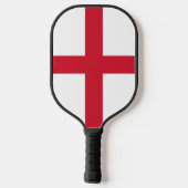 Pickleball Paddle with flag of England (Rückseite)