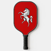 Pickleball Paddle with flag of Kent County (Vorderseite)