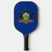 Pickleball Paddle with flag of Pennsylvania, USA (Vorderseite)