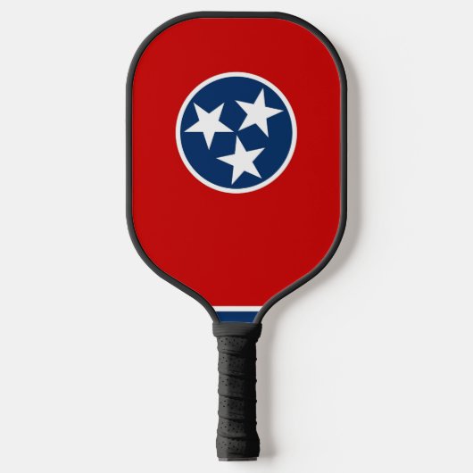 Pickleball Paddle with flag of Tennessee, USA (Vorderseite)