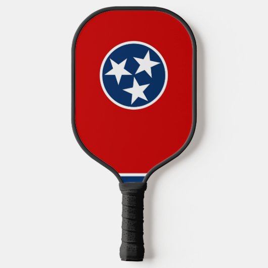 Pickleball Paddle with flag of Tennessee, USA (Rückseite)