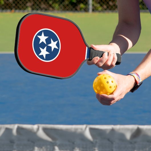 Pickleball Paddle with flag of Tennessee, USA (InSitu)