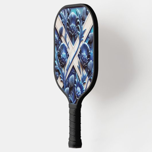Pickleball Paddle with Scottish Thistles (Links)