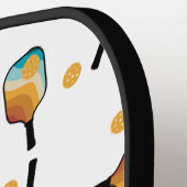 Pickleball Paddles & Ball Pattern (Linke Seite)