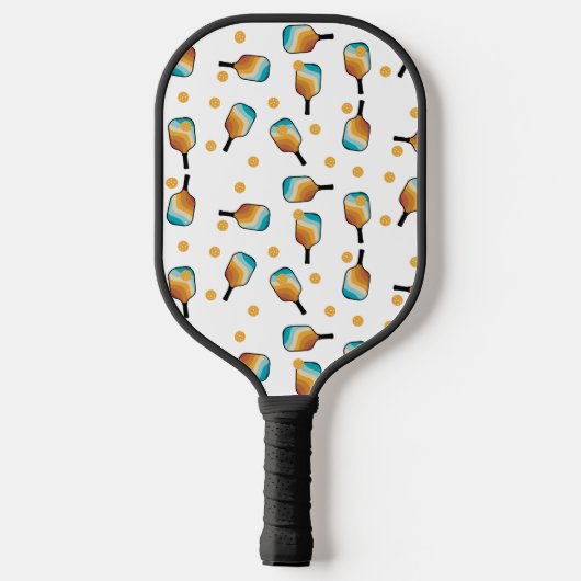 Pickleball Paddles & Ball Pattern (Rückseite)
