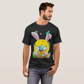 Pickleball & Paddles Bunny Easter T-Shirt (Vorne ganz)