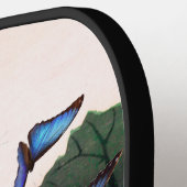 PICKLEBALL PADDLES BUTTERFLIES JAPANISCHE BLUME (Linke Seite)