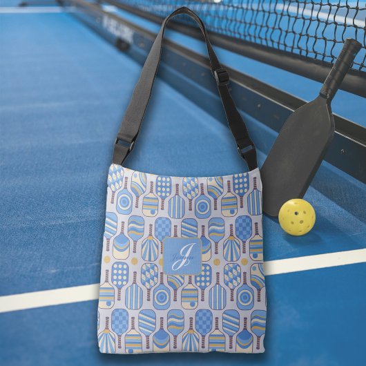 Pickleball Paddles in blauer Tasche