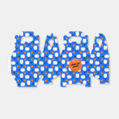 Pickleball Paddles, Orange Pickleball Balls, blau Geschenkschachtel (Ungefaltet)