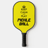 Pickleball Paddles - Ruhe Behalten und spielen (Vorderseite)