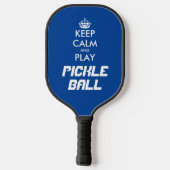 Pickleball Paddles - Ruhe Behalten und spielen (Rückseite)