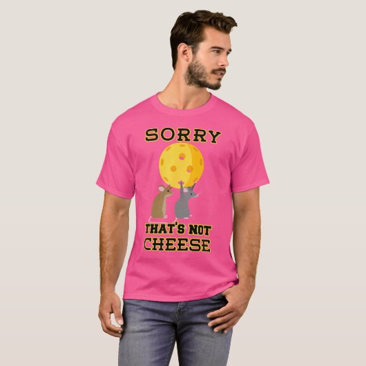 Pickleball Padel Racket Pickleball Balls Picklebal T-Shirt (Vorne ganz)