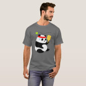 Pickleball Panda Bär BONK! T-Shirt (Vorne ganz)