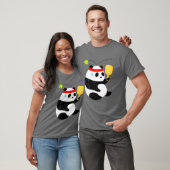 Pickleball Panda Bär BONK! T-Shirt (Unisex)