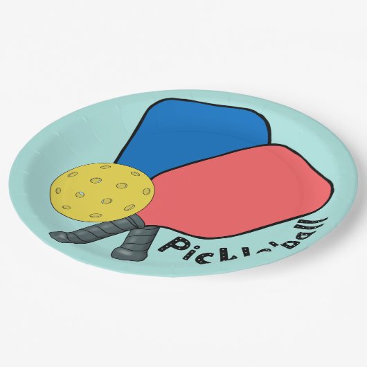 Pickleball Paper Teller von Deb Jeffrey (Schrägansicht)