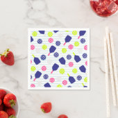 Pickleball-Papier-Tischservietten Serviette (Beispiel)