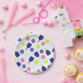 Pickleball-Papierplatten Pappteller (Party)