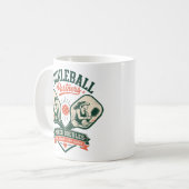 Pickleball-Partner Mixed Doubles Kaffeetasse (Vorderseite Links)