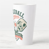 Pickleball-Partner Mixed Doubles Milchtasse (Vorderseite)