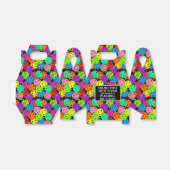 Pickleball Party Balloons auf Black Danke Geschenkschachtel (Ungefaltet)