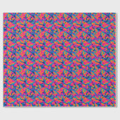 Pickleball-Party-Camouflage Geschenkpapier (Flach)