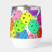 Pickleball Party Confetti und Pickleball Balloons (Vorderseite)