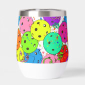 Pickleball Party Confetti und Pickleball Balloons (Rückseite)