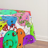 Pickleball Party Confetti und Pickleball Balloons Tischdecke (Beispiel)