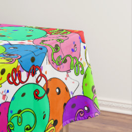 Pickleball Party Confetti und Pickleball Balloons Tischdecke