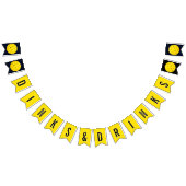 Pickleball Party Dinks und Drinks Wimpelkette (Alle)