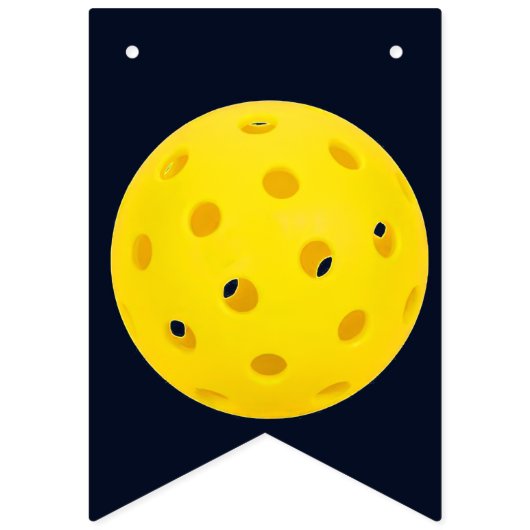 Pickleball Party Dinks und Drinks Wimpelkette (Zweite Fahne)