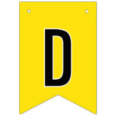 Pickleball Party Dinks und Drinks Wimpelkette (Dritte Fahne)