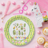 Pickleball Party Geburtstag Pappteller (Party)