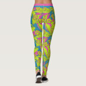 Pickleball Party Legs Leggings (Rückseite)