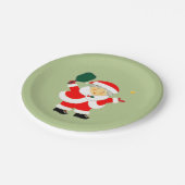 Pickleball-Party Pappteller (Schrägansicht)