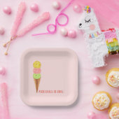 Pickleball-Party Pappteller (Party)