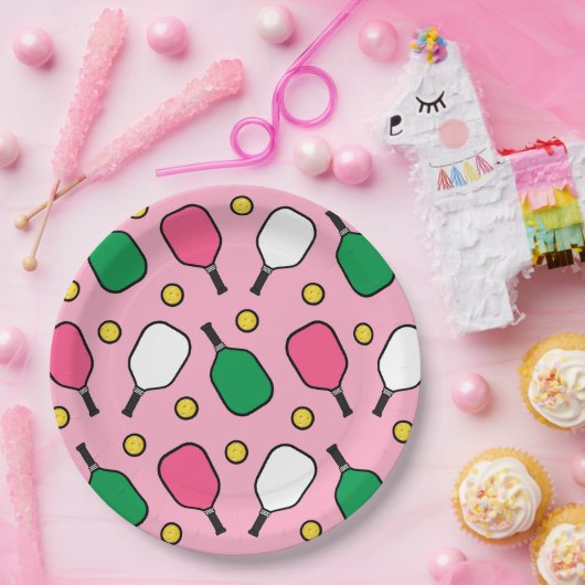 Pickleball-Party Pappteller (Party)