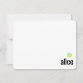 Pickleball Party Pickle Juckle Custom Green Dankeskarte (Vorderseite)