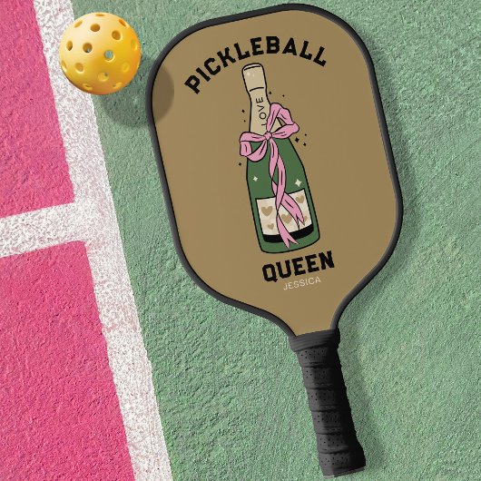 Pickleball Party Queen Individuelle Name Paddle
