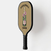 Pickleball Party Queen Individuelle Name Paddle (Links)