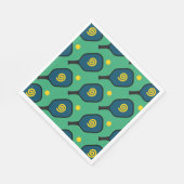 Pickleball-Party Serviette (Ecke)