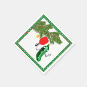 pickleball-Party Serviette (Ecke)