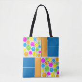 Pickleball Patterns Tank Top Tasche (Vorderseite)