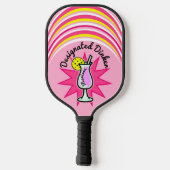 Pickleball, Personalisiert, als Tinte gekennzeichn Pickleball Schläger (Rückseite)