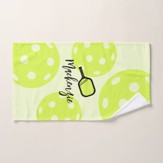 Pickleball Personalisiert Gear Bright Handtuch (Handtuch)
