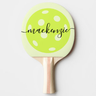 Pickleball-Personalisierter Skriptname Tischtennis Schläger