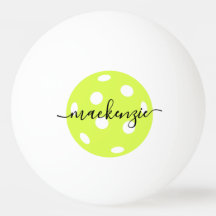 Pickleball-Personalisierter Skriptname