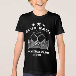 Pickleball Personalisierter Vereinsname Tri-Blend Shirt