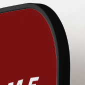 Pickleball Personalized Club Name Pickleball Schläger (Linke Seite)