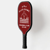 Pickleball Personalized Club Name Pickleball Schläger (Links)